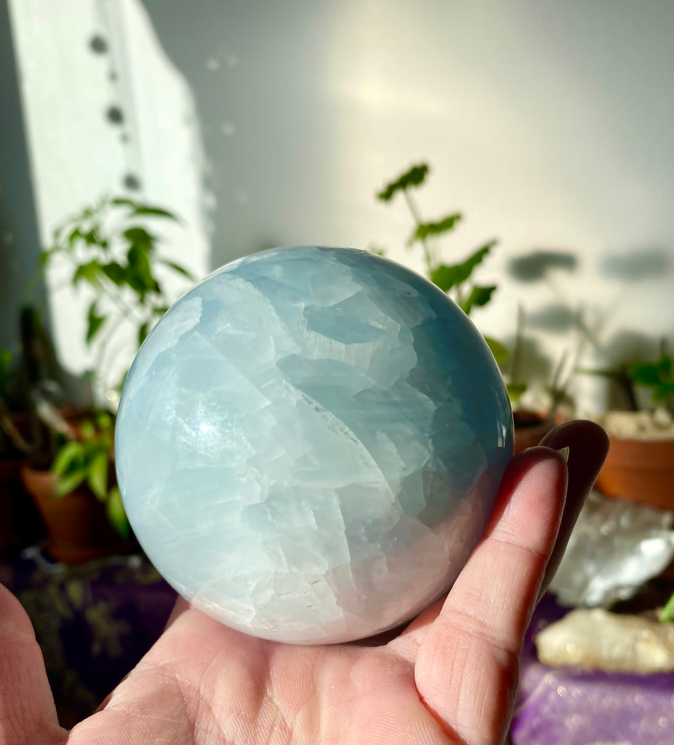 Thumbnail: Blue Calcite Sphere 