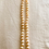 Thumbnail: AA Grade Champagne Freshwater Pearl necklace with 14 kt gold