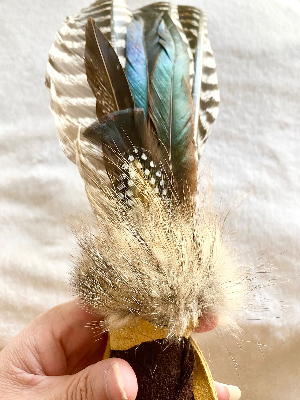 Thumbnail: Wild Turkey Partial Wing Smudge Fan
