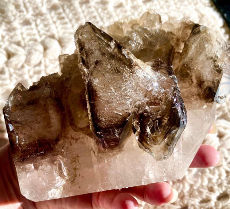 Thumbnail: Smokey Quartz Elestial Crystal