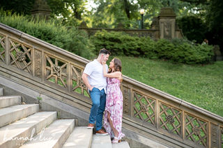 Carol & Christian's Central Park - Bethesda Terrace Engagement Session, New  York City