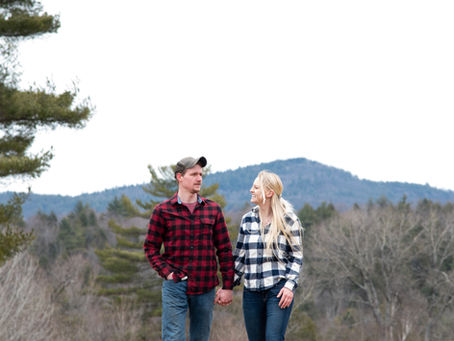 Cortney & Tyler's Engagement Session in Lake George, NY