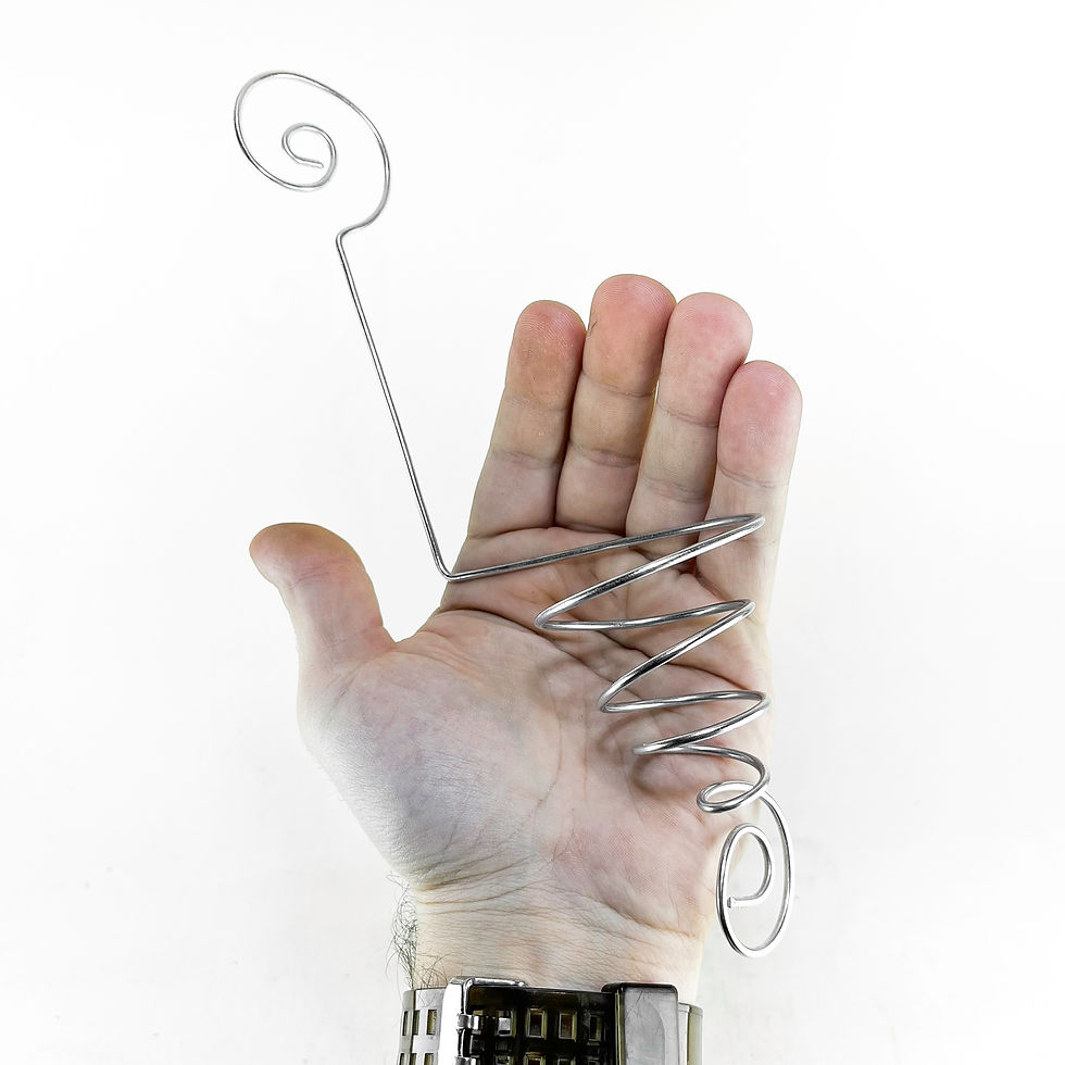 Küçük resim: Airplant Wall Hanger  (Duvar Askılığı) Hava Bitkisi Saksısı Tillandsia Askılık