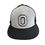 Thumbnail: Black and White Hat with  WHITE  “O" Logo