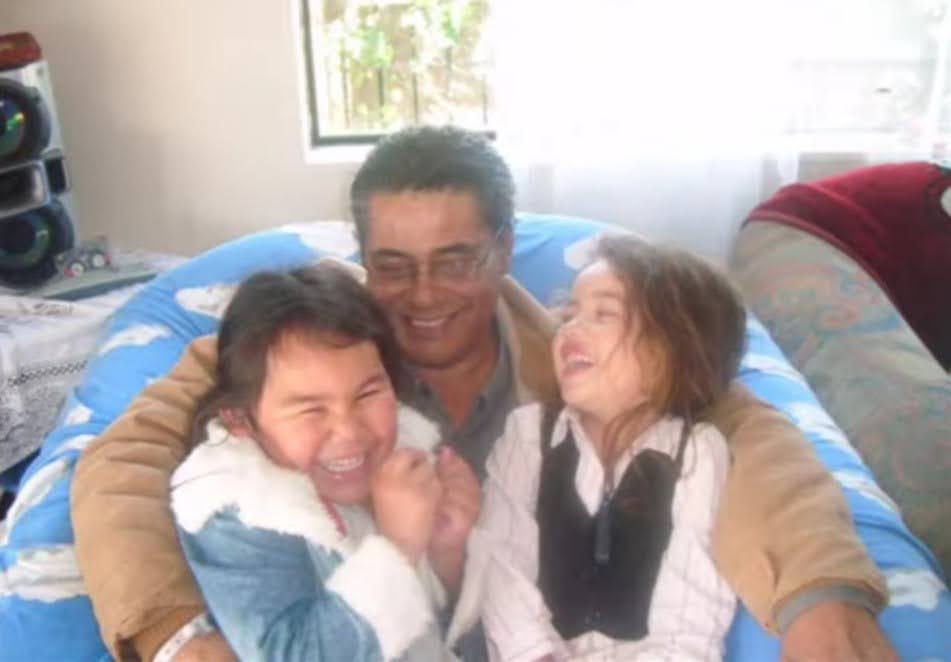 Photo of Me, My Pāpā, My Cousin Jean