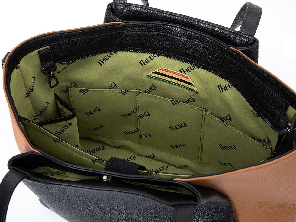 Thumbnail: Laptop Tote Bag | Keisha Laptop Tote | Theugi New York