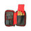 Thumbnail: Leather Cigar Case- Black and Red