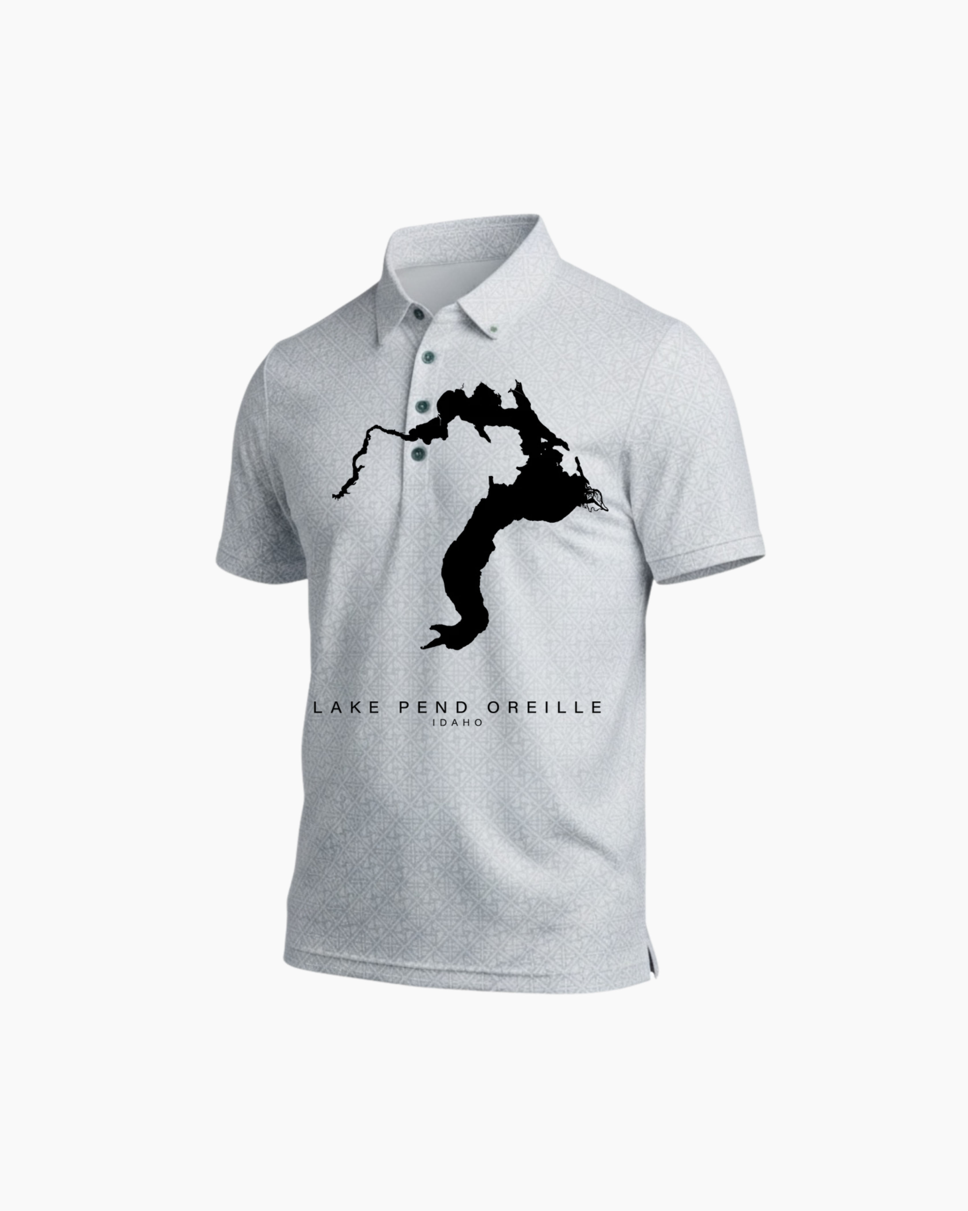 UPG Lake Pend Oreille Graphic Performance Polo
