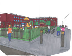 Sketch of new development