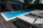 exterior deck around pool