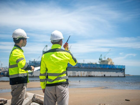 Are marine surveys required for dredging projects?