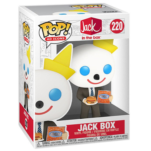 POP! AD ICONS VINYL FIGURE Jack in the box JACK BOX 【FUNKO