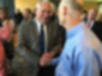 Pictured Gov. Rick Scott and Austin Levitan (Creative and Development Manager)