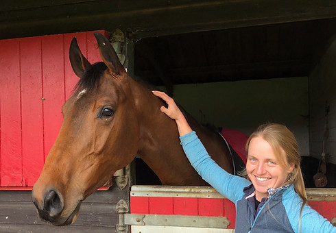 Billy McQueen at Annie Forsyth Eventing