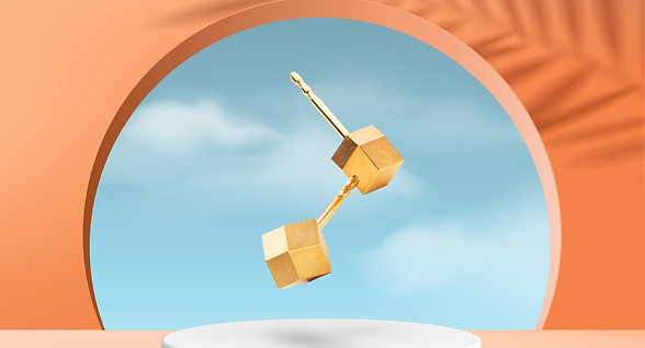 ultra realistic jewelry macro photography of a rose cut diamond, flat base and domed crown