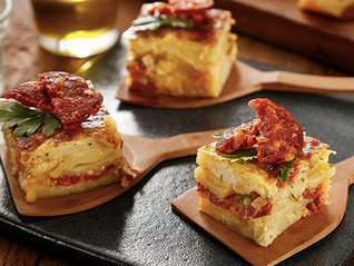 SPANISH CHORIZO AND MANCHEGO TORTILLA