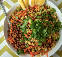 SPROUTED RED PEAS