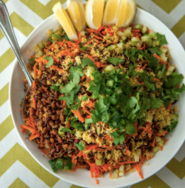 SPROUTED RED PEAS