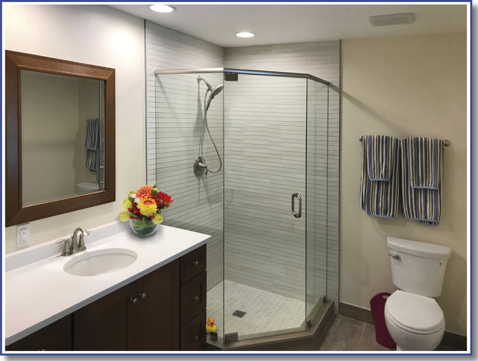 Neo-Angle Shower Enclosure, Palmetto Bay