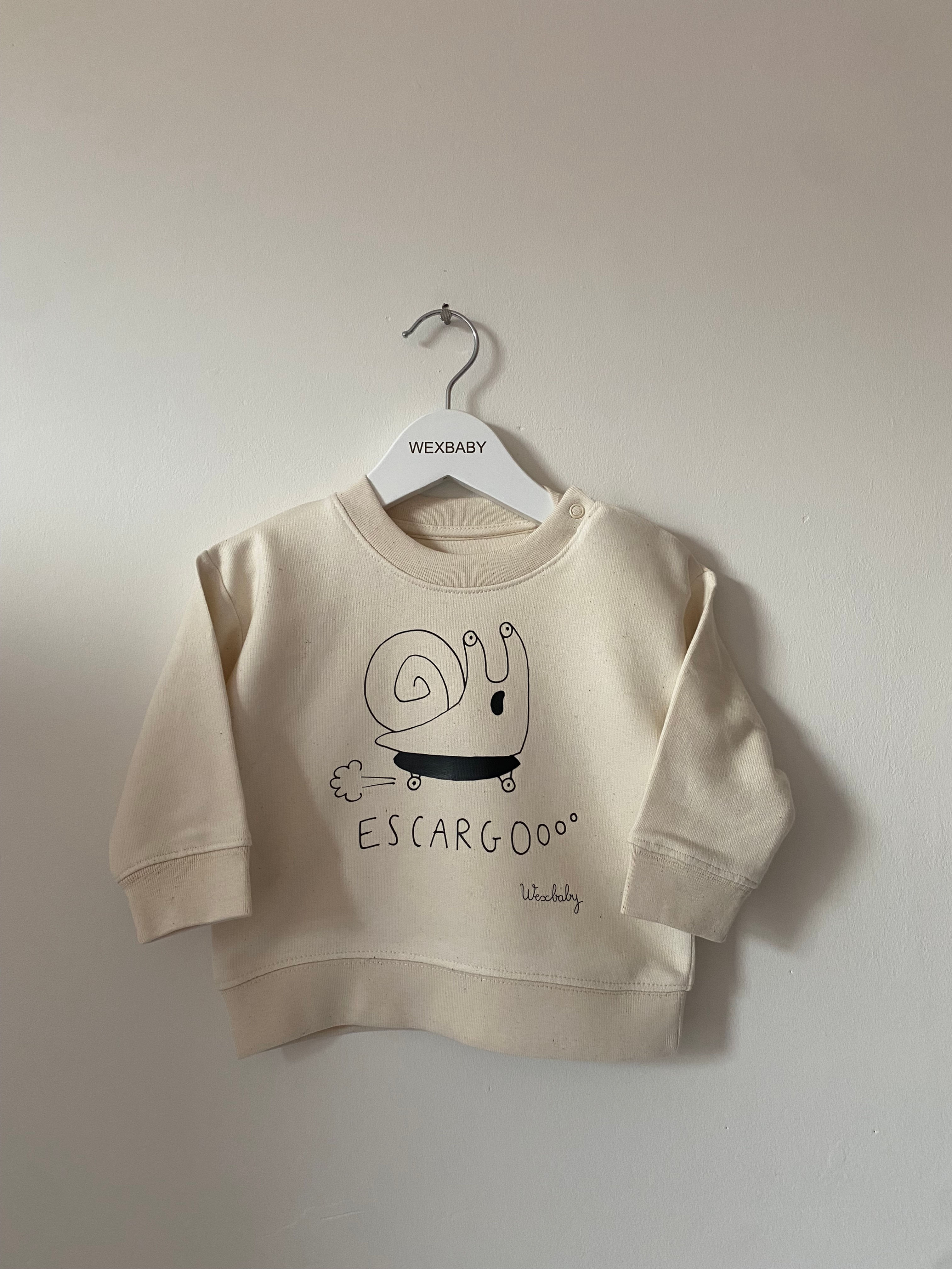 Escargooo Organic sweatshirt