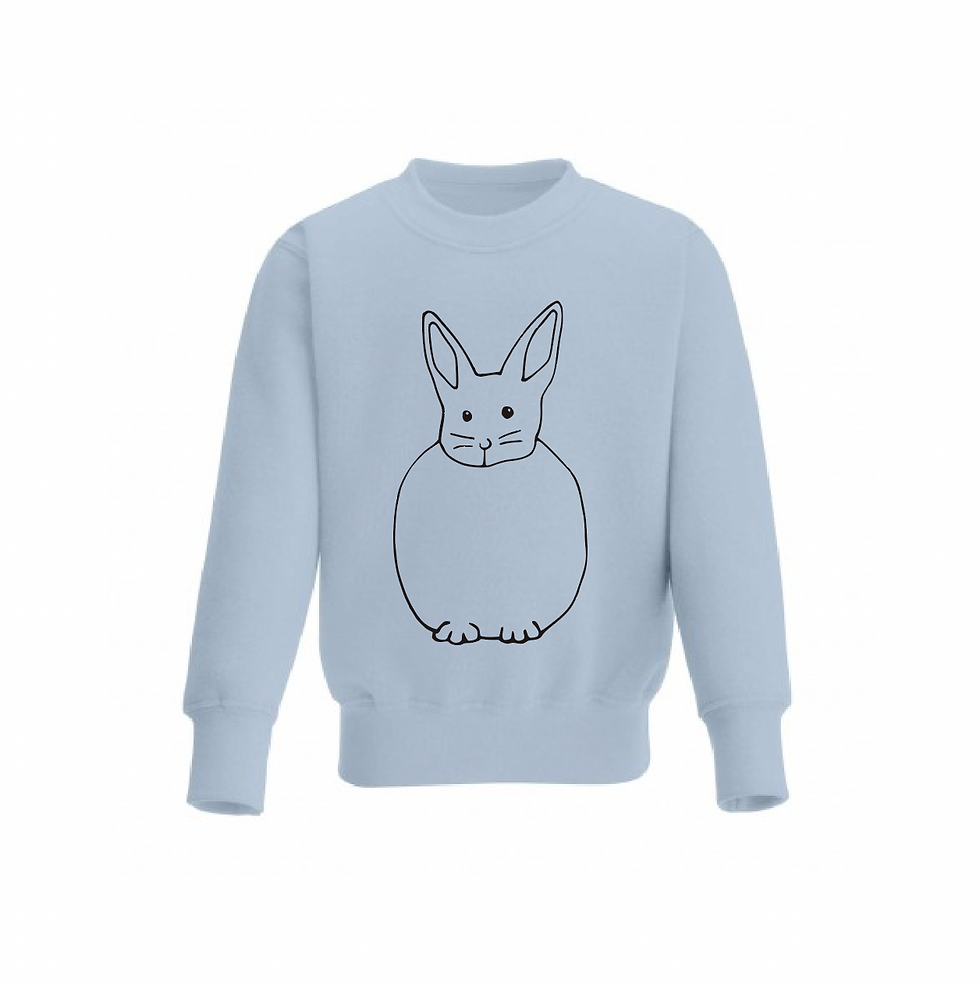 Thumbnail: Rabbit sweatshirt - FREE  EGG BAG!