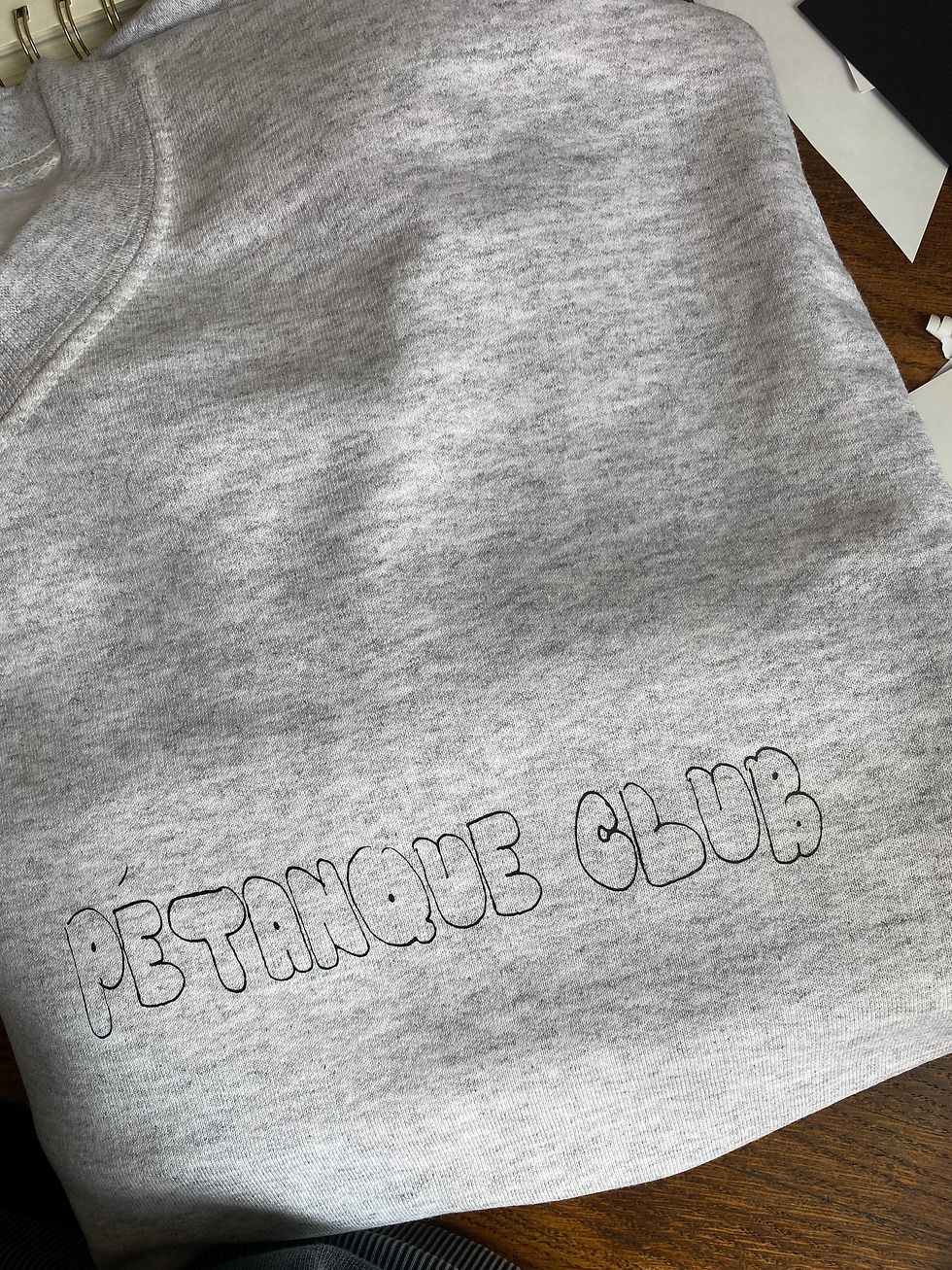 Petanque Club sweat LARGE