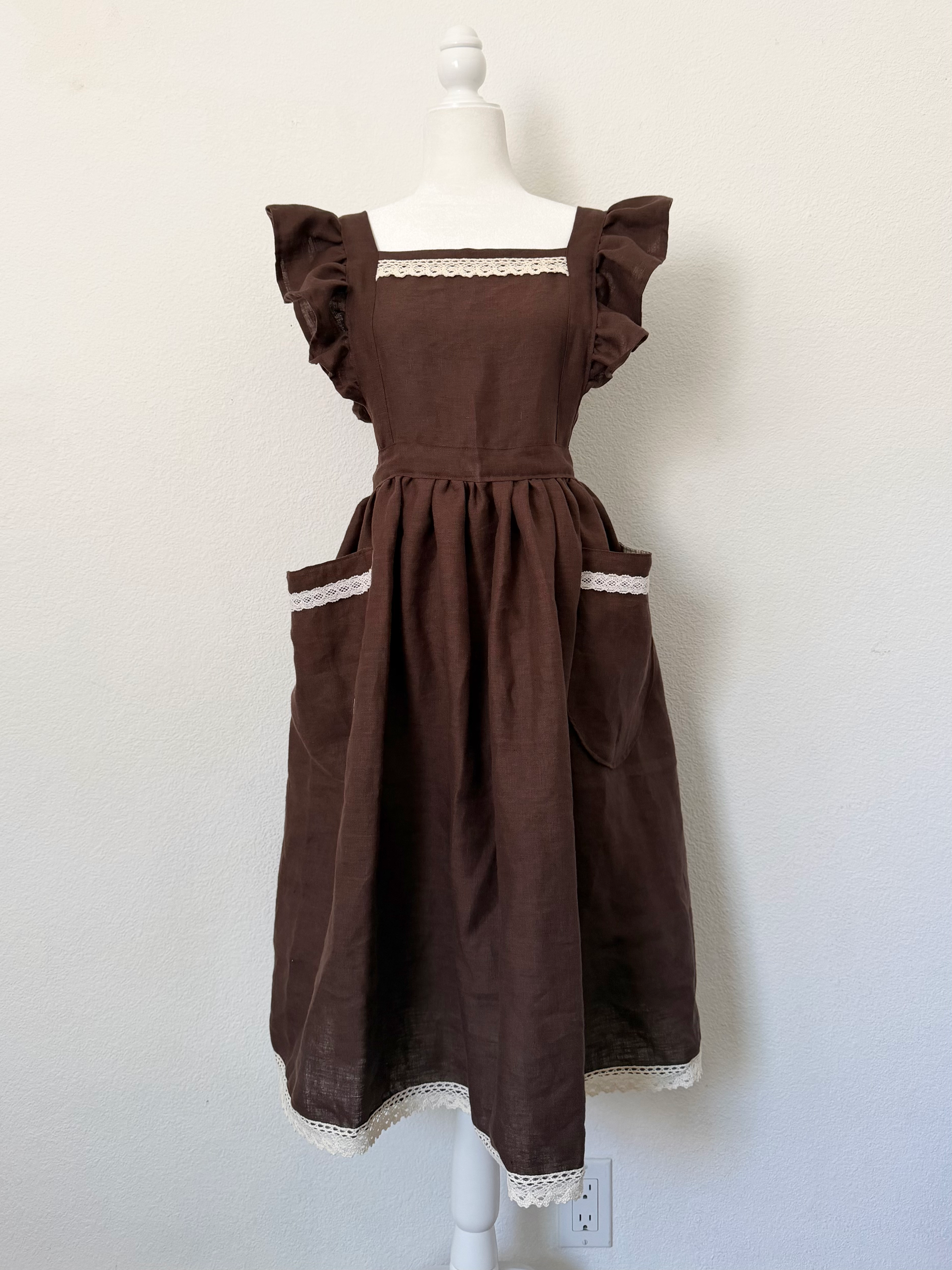 St. Teresa of Avila Linen Hostess Apron