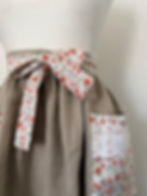 Thumbnail: St. Flavia Half Skirt Apron | Spring Saints Collection