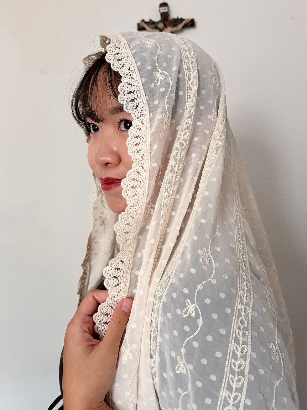 Thumbnail: Holy Guardian Angels Rectangle Veil 