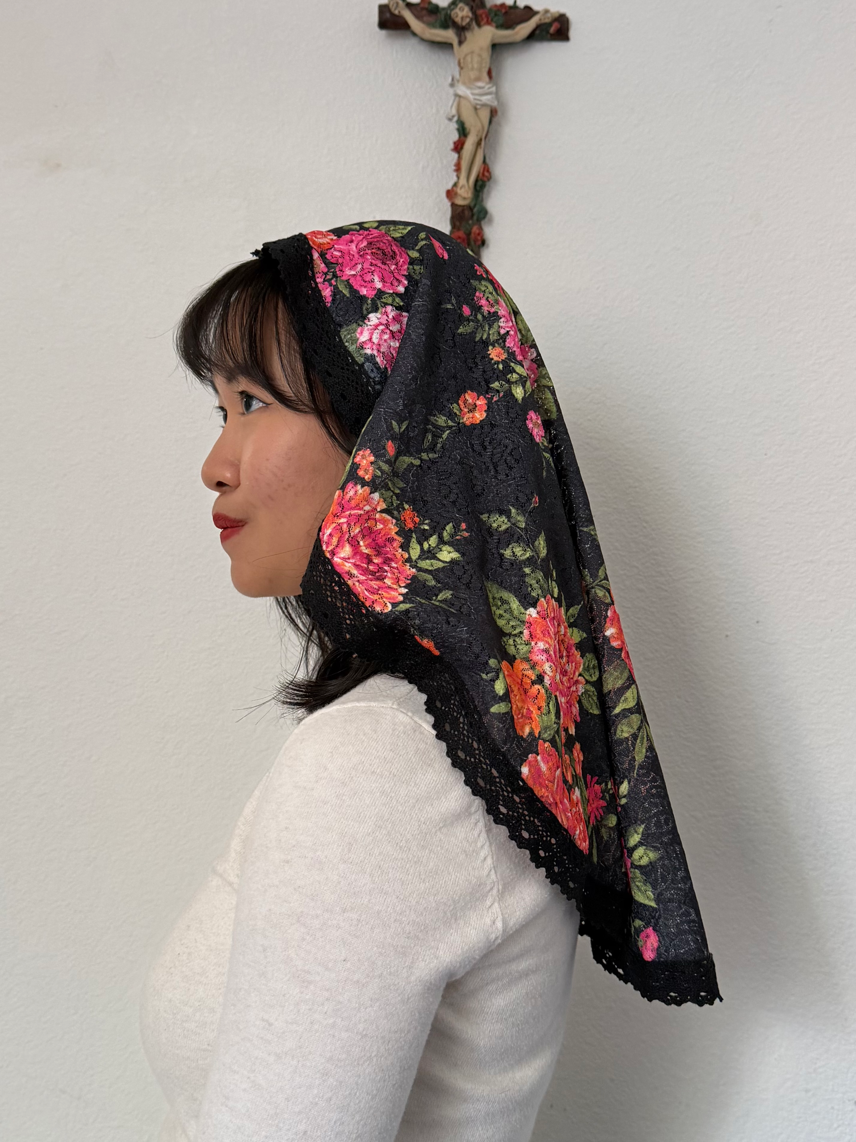 Patron of the Dying Princess Veil | Litany of St. Joseph Collection 