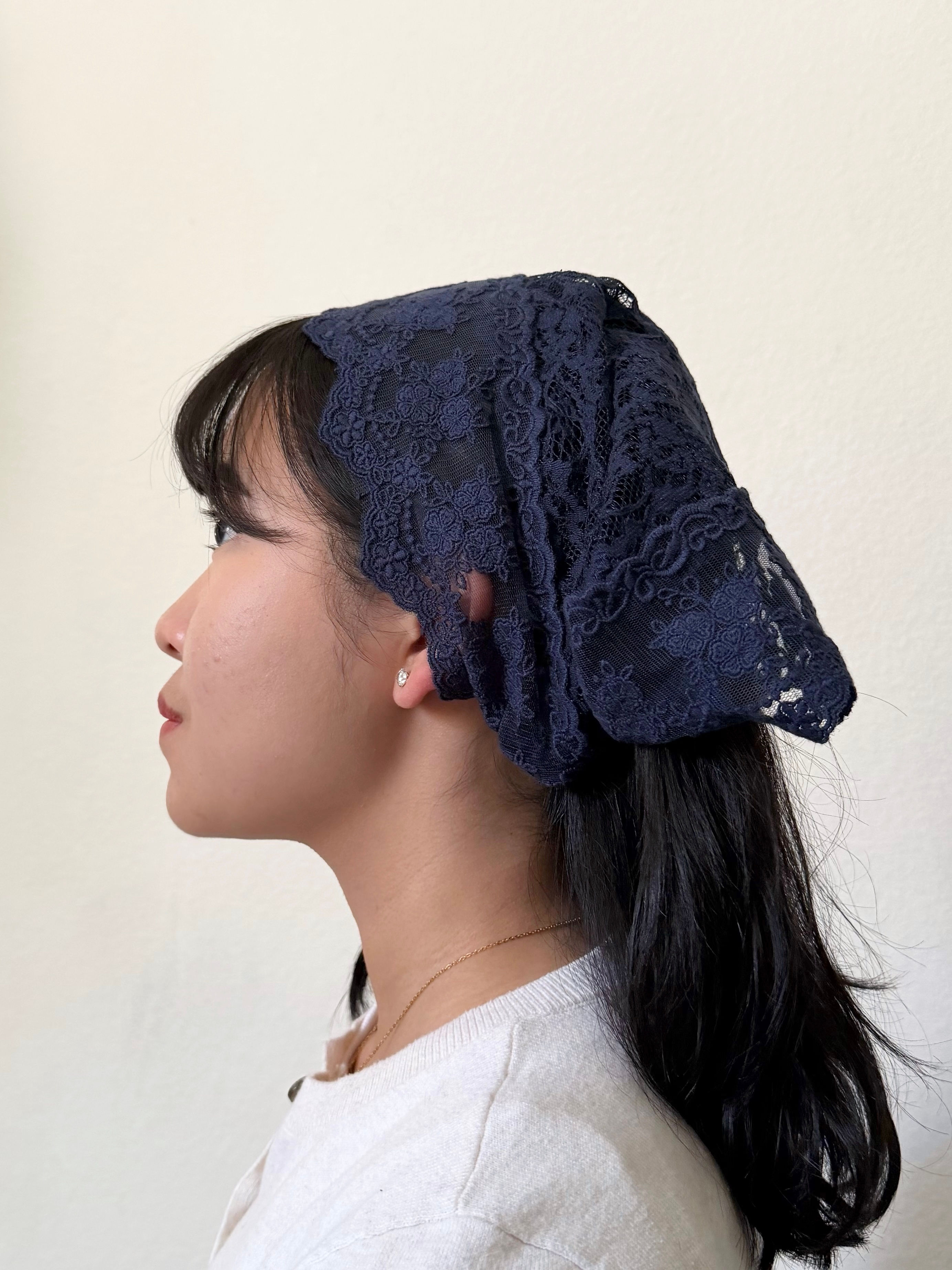 Mare Amarum Tie Up Veil | Lent Collection