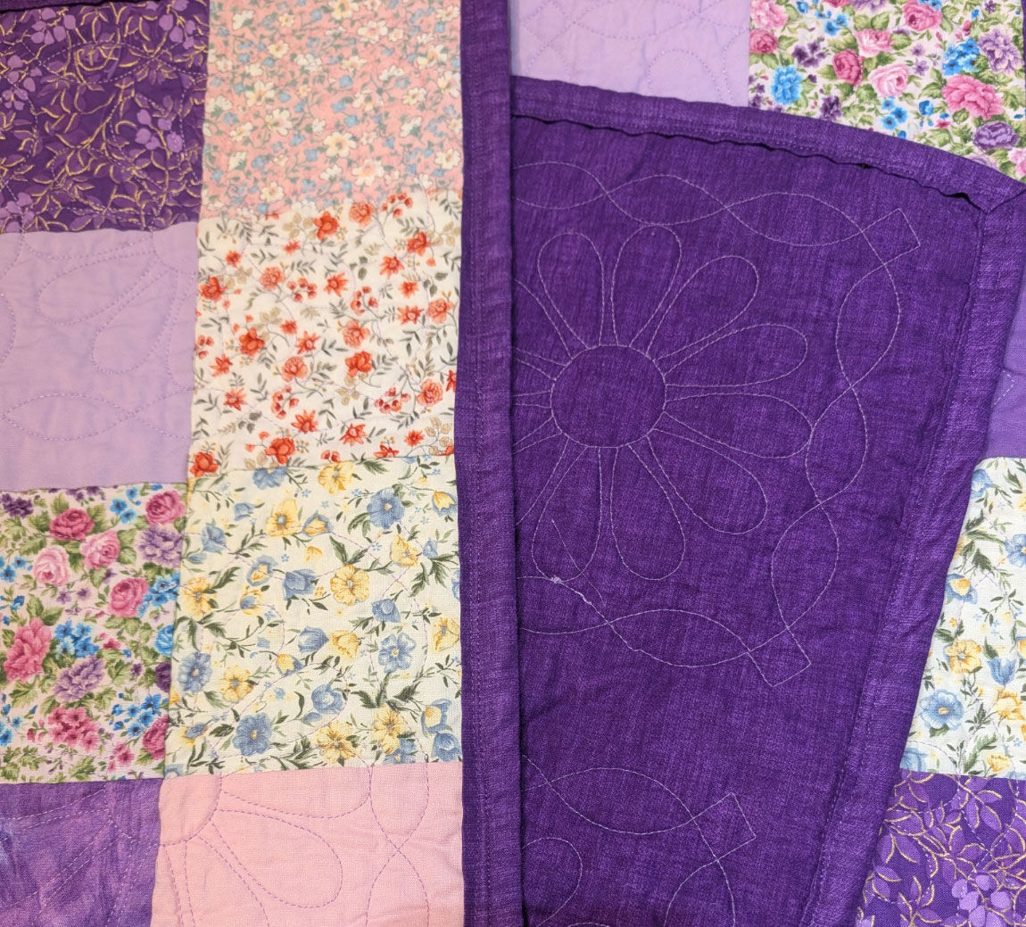 Personalized Embroidered Quilt
