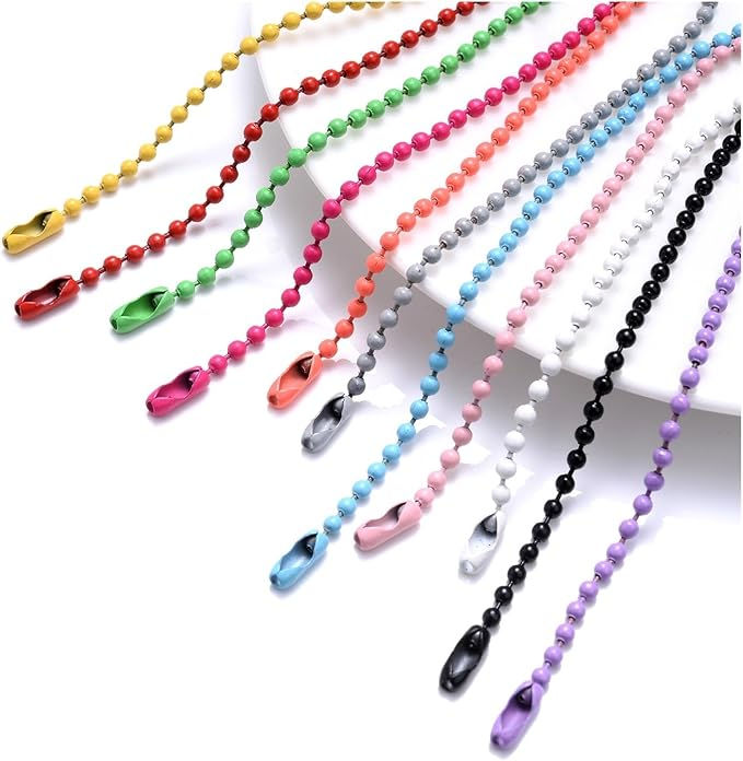 Miniatura: Pack de 10 Cadenas de Bolitas para Identificadores