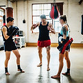 Boxing Training Session