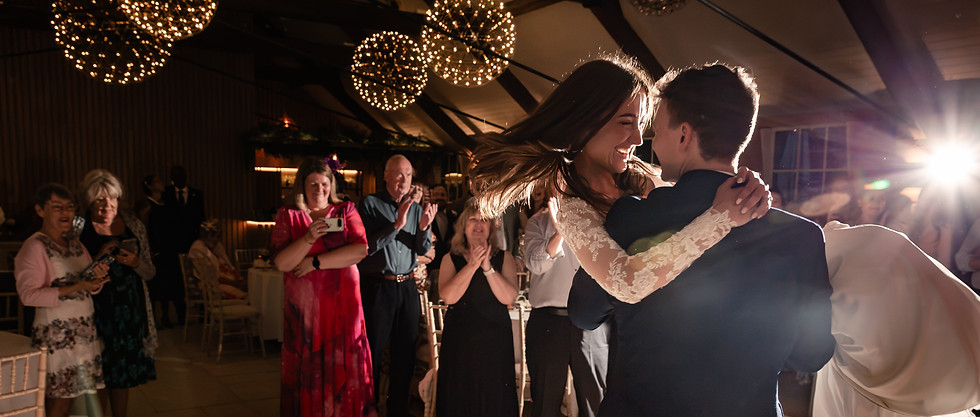 The first dance at Gorcott Hall.