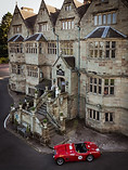 Drone Photo of Wedding Venue Weston Hall Staffordshire.