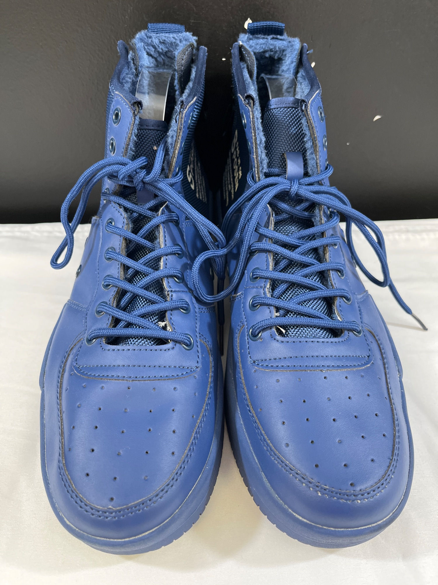 Ahico Mens Blue Casual Sneakers Size 12.5 or 46 SKU 6429