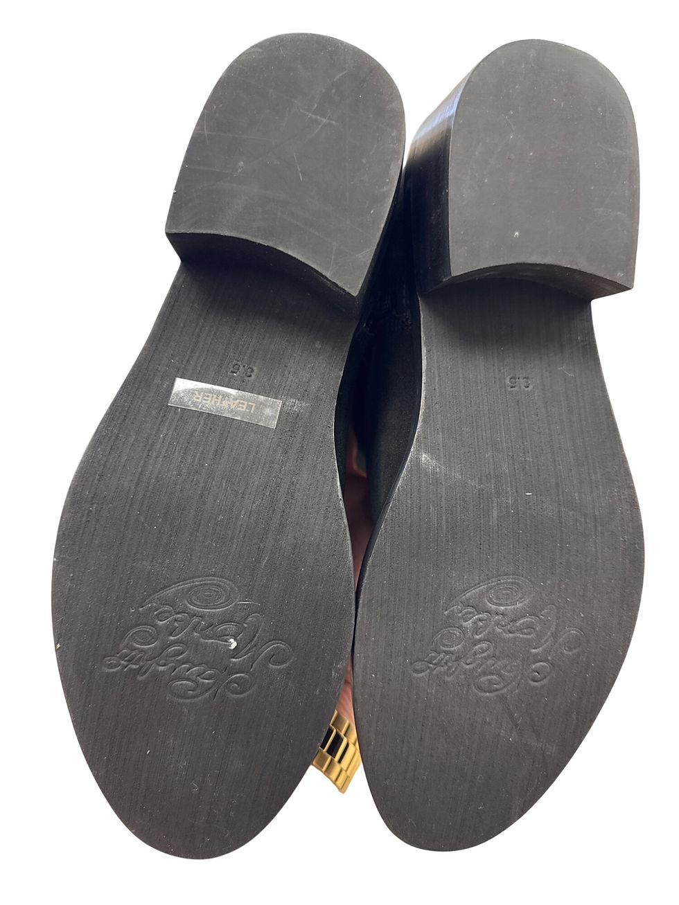 Thumbnail: Naughty Monkey Womens Black Suede Leather Riding Boots Size 8.5 SKU 7436