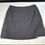 Thumbnail: Patagonia womens black skort with side zippers size 12 SKU 6979