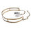 Thumbnail: BSB Womens Gold Metal Adjustable Fashion Belt SKU 7289