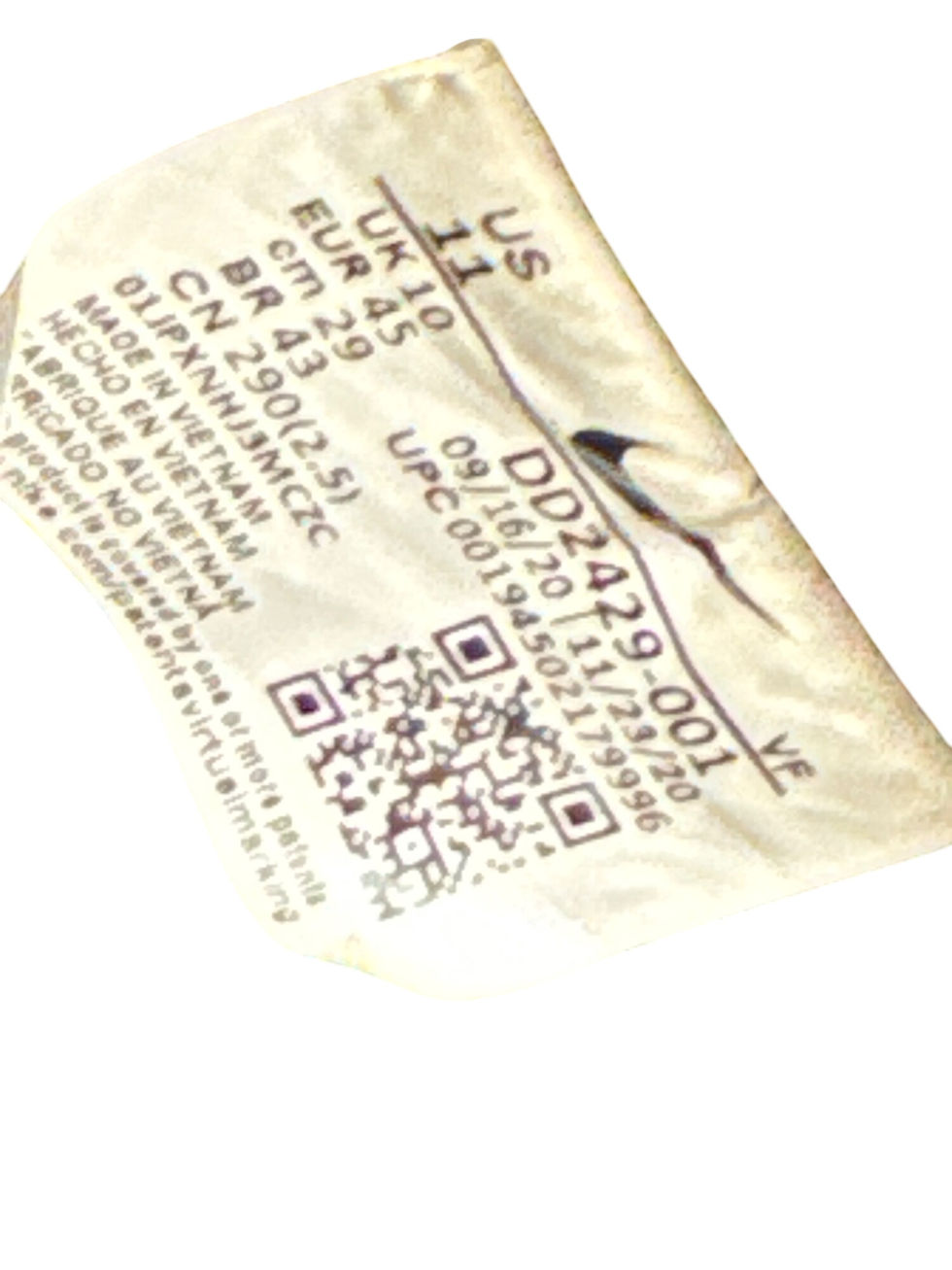 Thumbnail: Nike Air Force 1 Mens black chile low shoes sneakers 11 SKU 6826