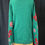 Thumbnail: Holiday Time Women's Green Christmas Ugly Sweater SzM(8-10) SKU 4194