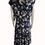 Thumbnail: Lauren Ralph Lauren Women's Blue Tropical Leaf Sleeveless Dress SIze 10 SKU 4400