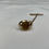 Thumbnail: Vintage Swank Genuine Tiger Eye Tie Tack SKU 6339