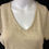 Thumbnail: Liz Claiborne Women's Cream Shirt/T-Shirt Sz M SKU 4205