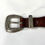 Thumbnail: Vintage ONYX 10507 Women's Brown Braided Leather Belt Size 32 SKU 6034