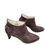 Thumbnail: Cole Haan womans brown leather Kitt heels ankle boots Sz 7.5B SKU 9617