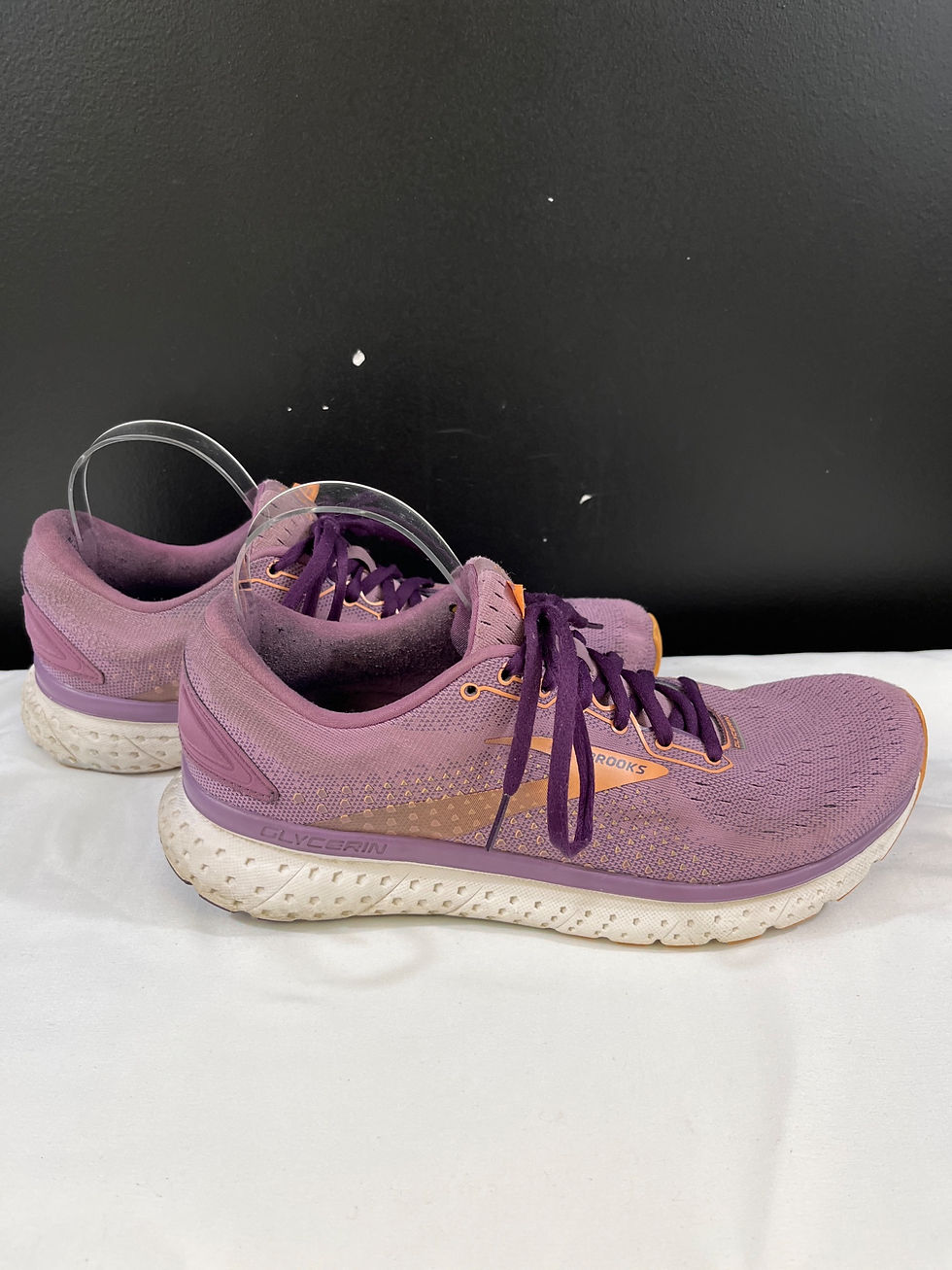 Brooks Glycerin 18 Women's Purple Running Sneakers Size 10.5 SKU 6021