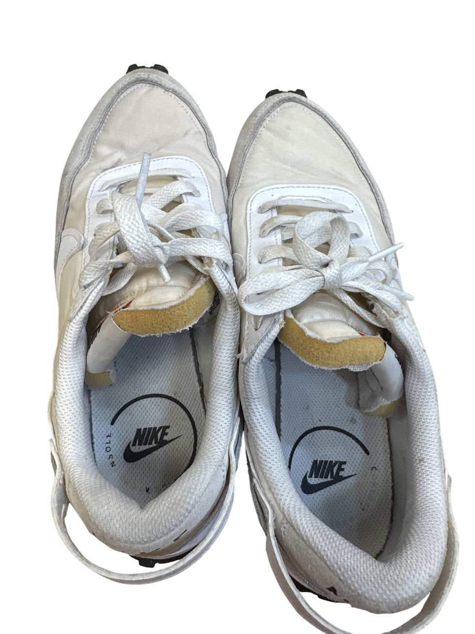 Thumbnail: Nike 1972 Womens Cream White Waffle Running Shoes Sneakers Size 9 SKU8130