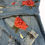Thumbnail: Express Jeans Women's Blue Floral Jean Jacket Size XS SKU 6311